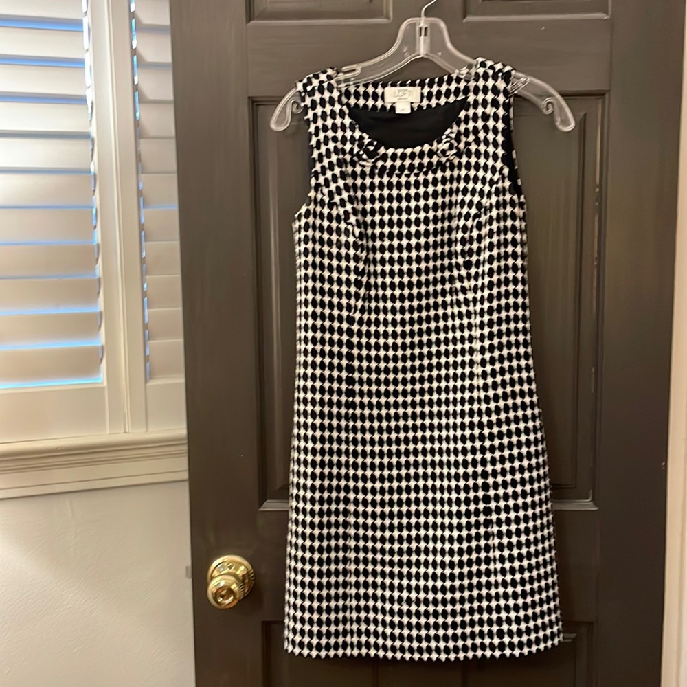 Black and white dress